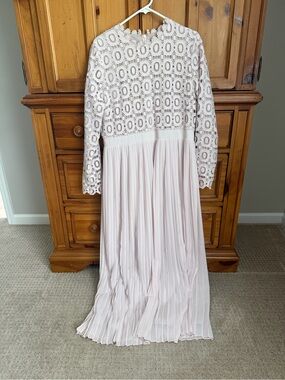 XL Dainty Jewells Dress in Blush Pink